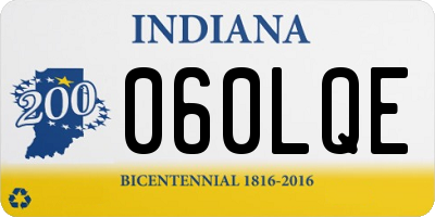 IN license plate 060LQE