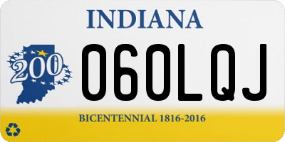 IN license plate 060LQJ