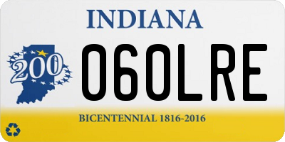 IN license plate 060LRE