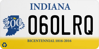 IN license plate 060LRQ