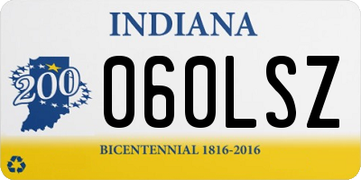 IN license plate 060LSZ