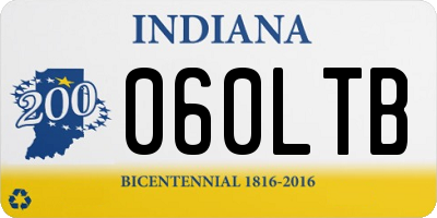 IN license plate 060LTB