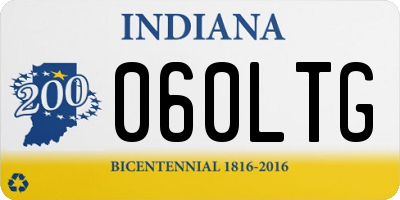 IN license plate 060LTG