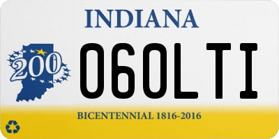 IN license plate 060LTI