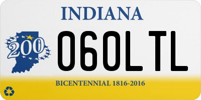 IN license plate 060LTL