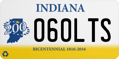 IN license plate 060LTS