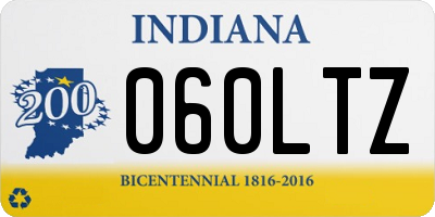 IN license plate 060LTZ