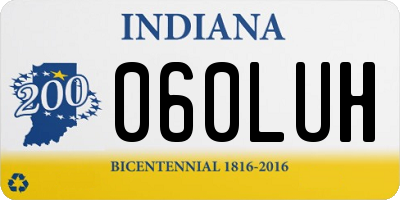 IN license plate 060LUH