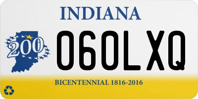 IN license plate 060LXQ