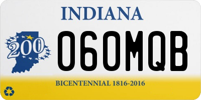 IN license plate 060MQB