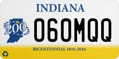 IN license plate 060MQQ