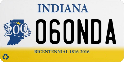 IN license plate 060NDA