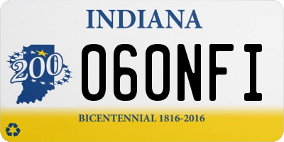 IN license plate 060NFI