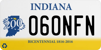 IN license plate 060NFN