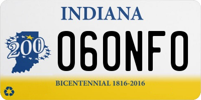 IN license plate 060NFO