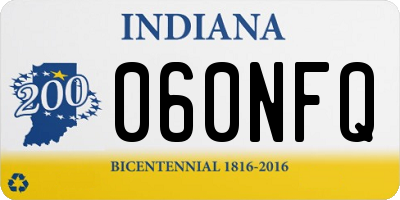 IN license plate 060NFQ