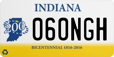 IN license plate 060NGH