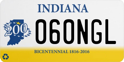 IN license plate 060NGL