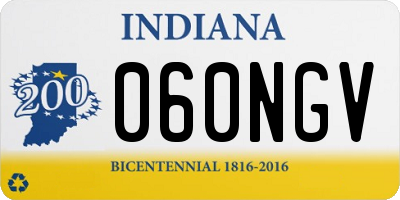IN license plate 060NGV