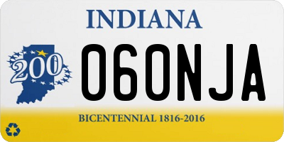 IN license plate 060NJA
