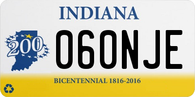 IN license plate 060NJE
