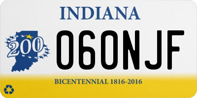 IN license plate 060NJF