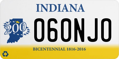 IN license plate 060NJO