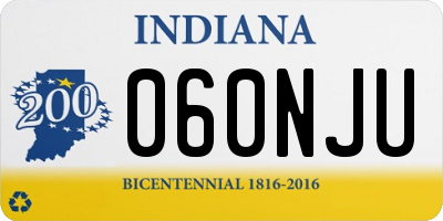 IN license plate 060NJU