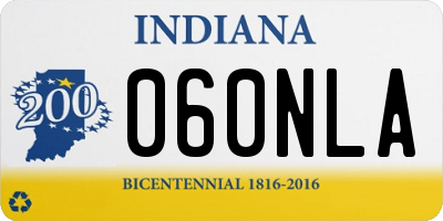 IN license plate 060NLA