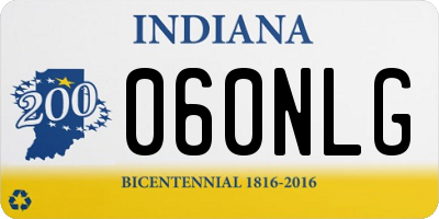 IN license plate 060NLG