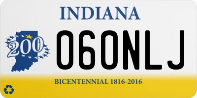 IN license plate 060NLJ