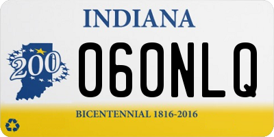 IN license plate 060NLQ