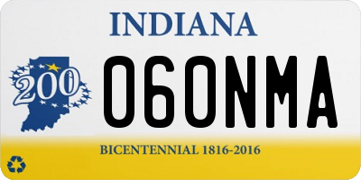 IN license plate 060NMA