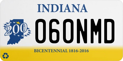 IN license plate 060NMD