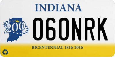 IN license plate 060NRK