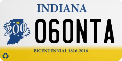 IN license plate 060NTA