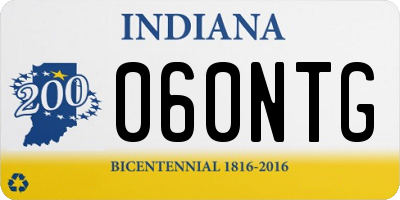 IN license plate 060NTG