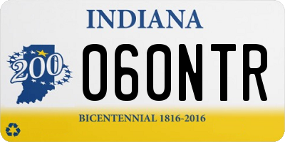 IN license plate 060NTR