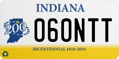 IN license plate 060NTT