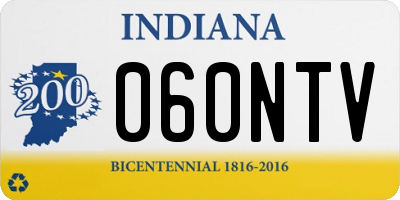 IN license plate 060NTV