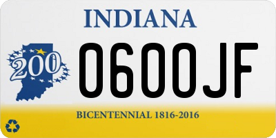 IN license plate 060OJF