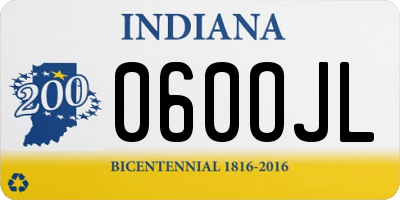 IN license plate 060OJL