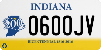 IN license plate 060OJV
