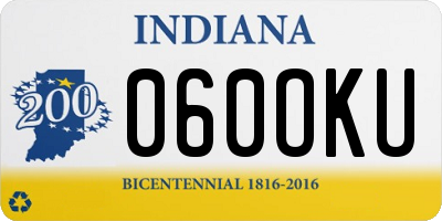 IN license plate 060OKU