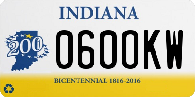IN license plate 060OKW
