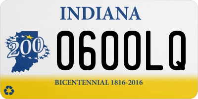 IN license plate 060OLQ