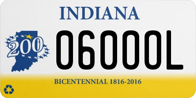 IN license plate 060OOL
