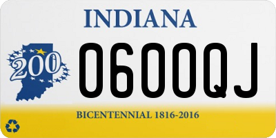 IN license plate 060OQJ