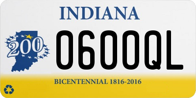 IN license plate 060OQL