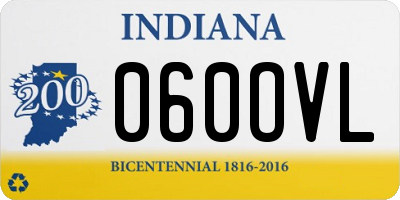IN license plate 060OVL